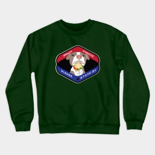 Brain Freeze Pittie Crewneck Sweatshirt